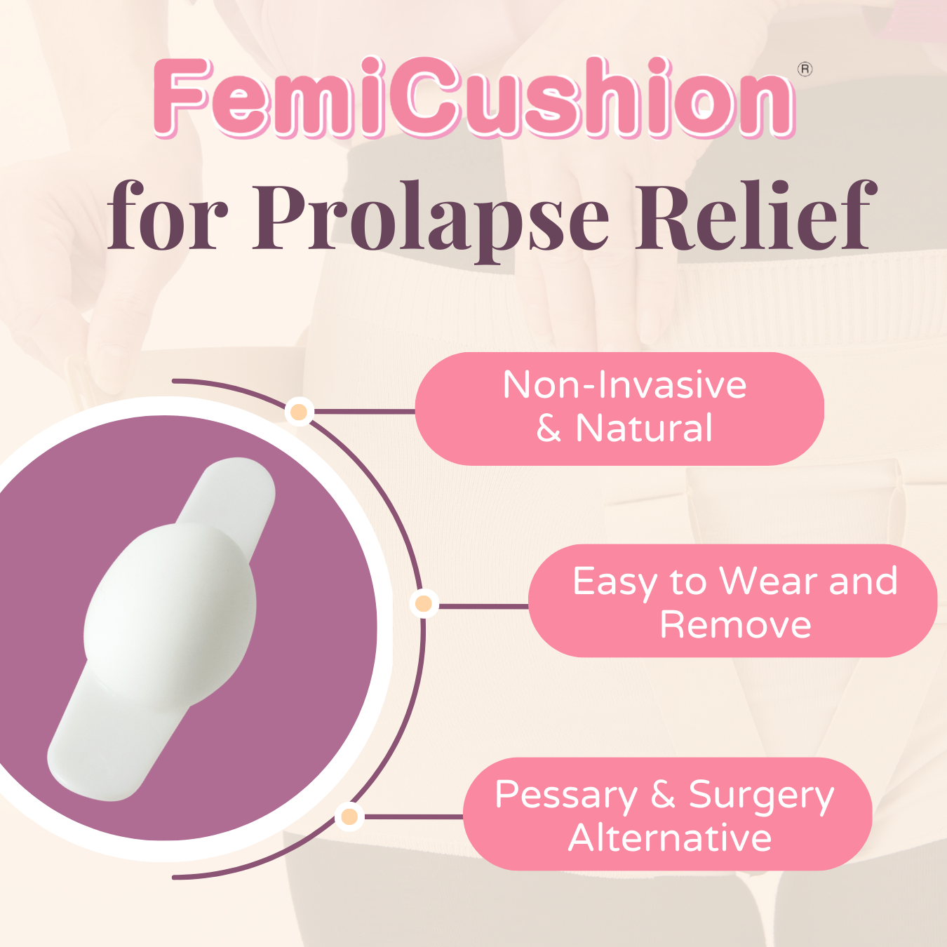 Kit Deluxe FemiCushion EasyZip