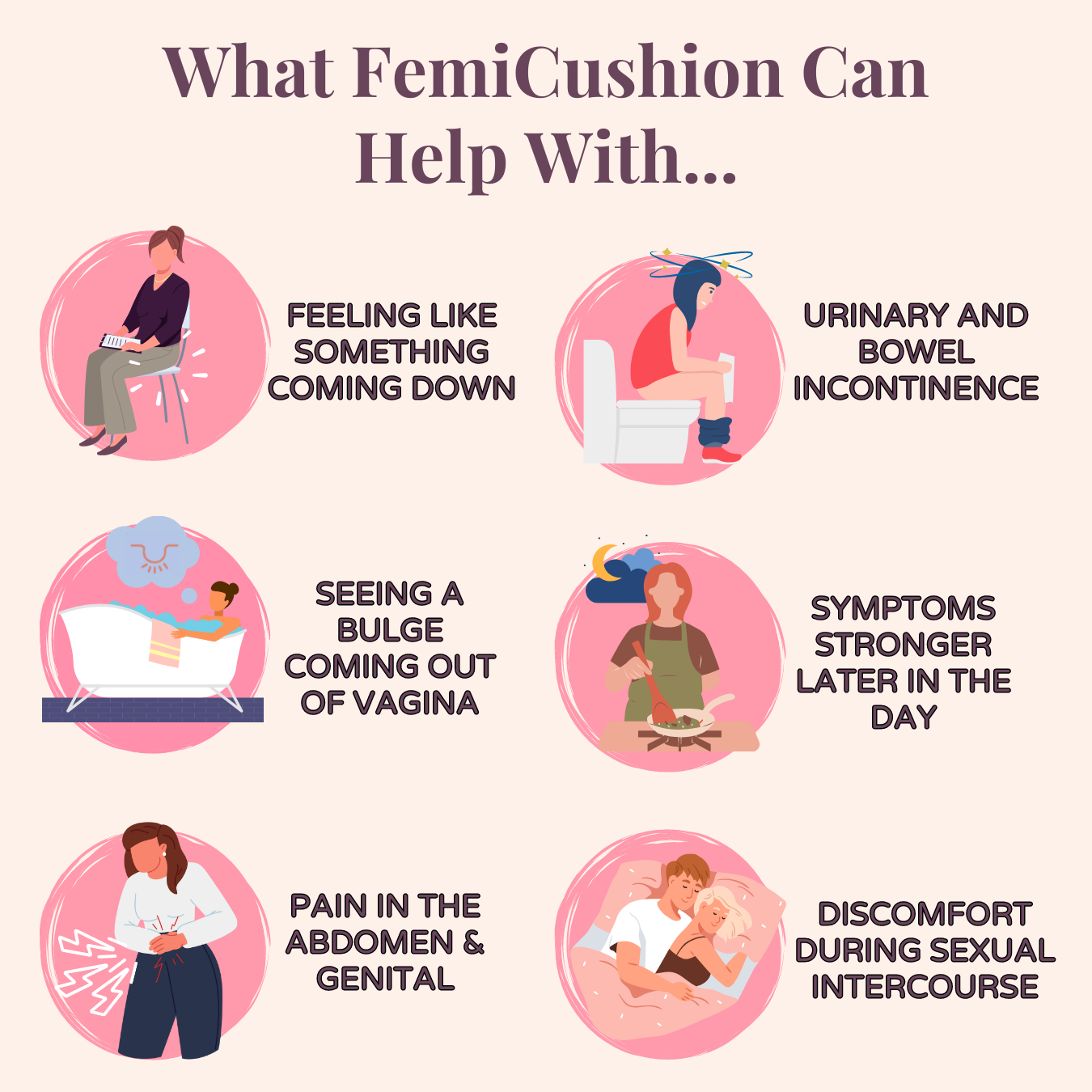 مجموعة FemiCushion EasyOpen Deluxe